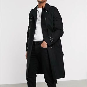 Black trench coat